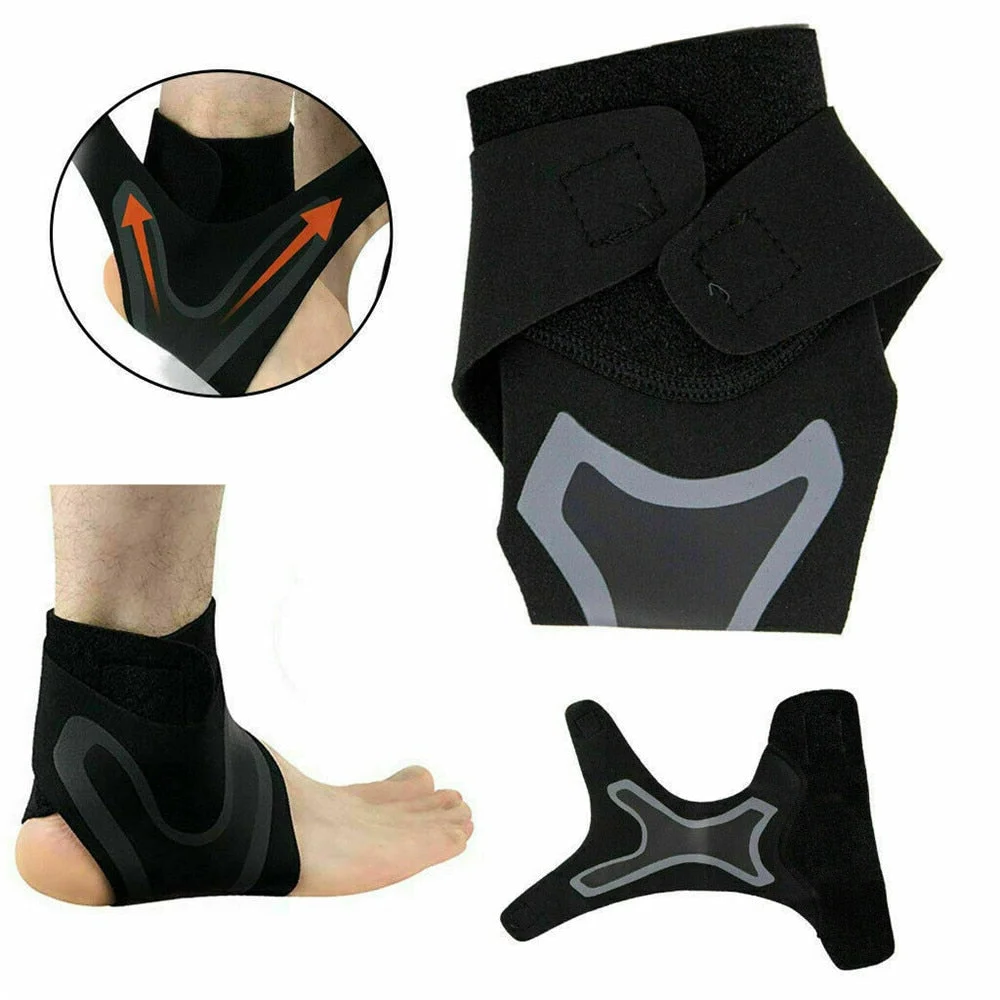 Orthorun | Plantar Ankle Support Wrap – Compression Sleeve for Pain Relief