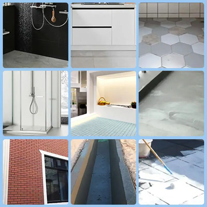 300g Transparent Waterproof Adhesive Exterior Walls Leak Proof Coating Bathroom Floor Crack Sealing Mold Proof - Orthorun