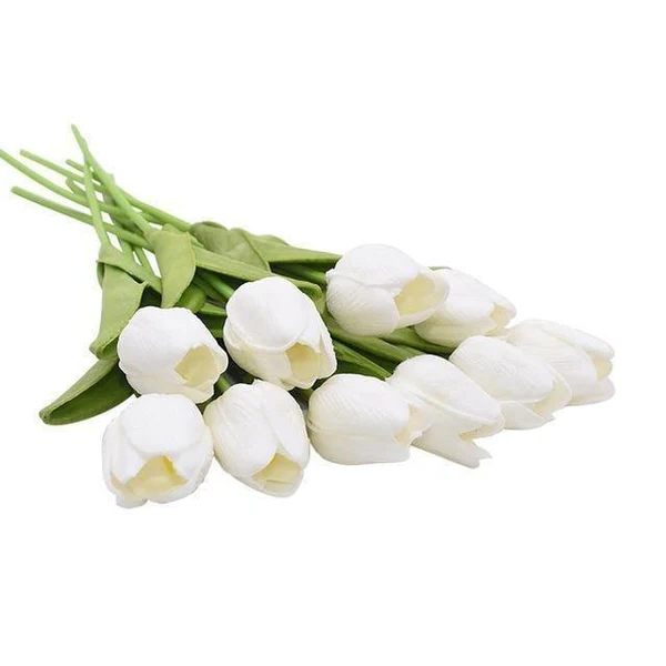 10x Artificial Tulips Flowers - Orthorun
