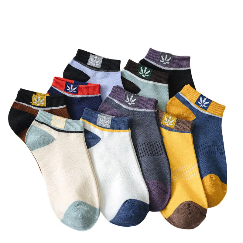 20 Pairs Mens Casual Thin Cotton Sweat Wicking Low Cut Ankle Socks - Orthorun