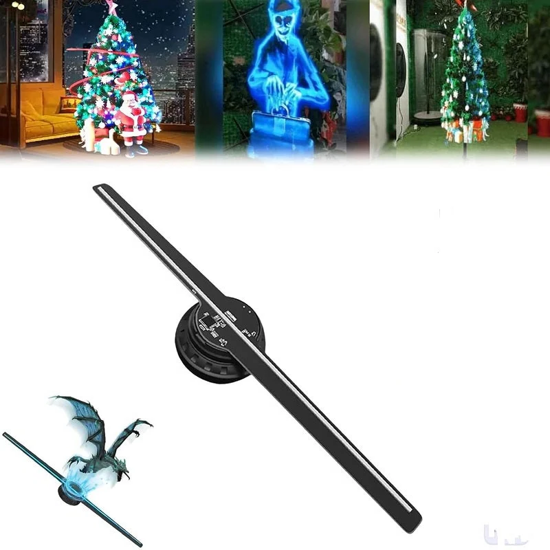 3D Hologram LED Fan Projector - Orthorun
