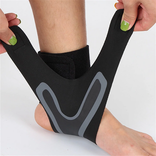 Orthorun | Plantar Ankle Support Wrap – Compression Sleeve for Pain Relief