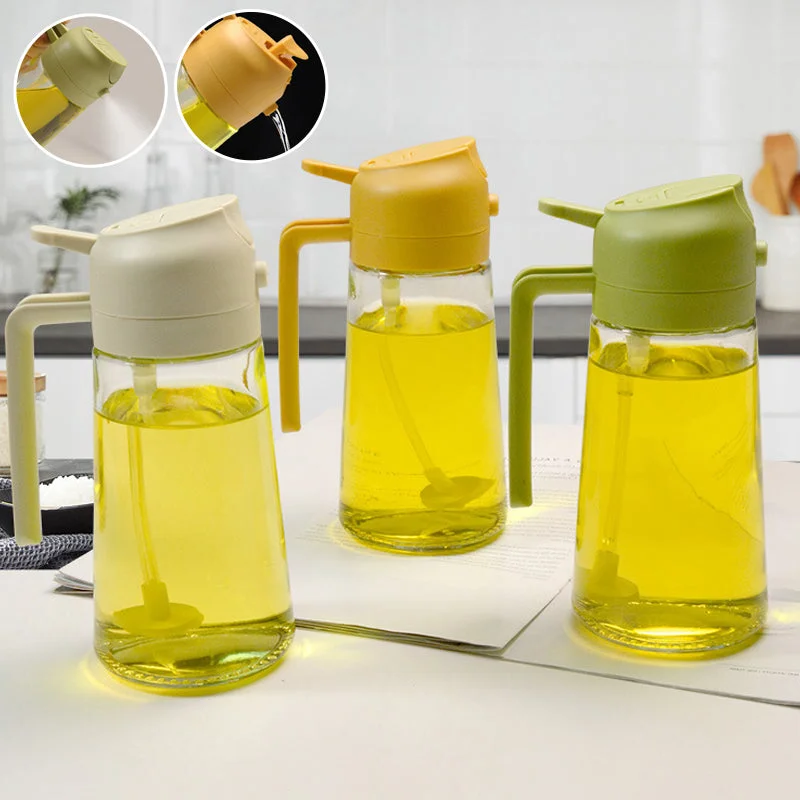 2-in-1 Glass Oil Sprayer and Dispenser - Orthorun