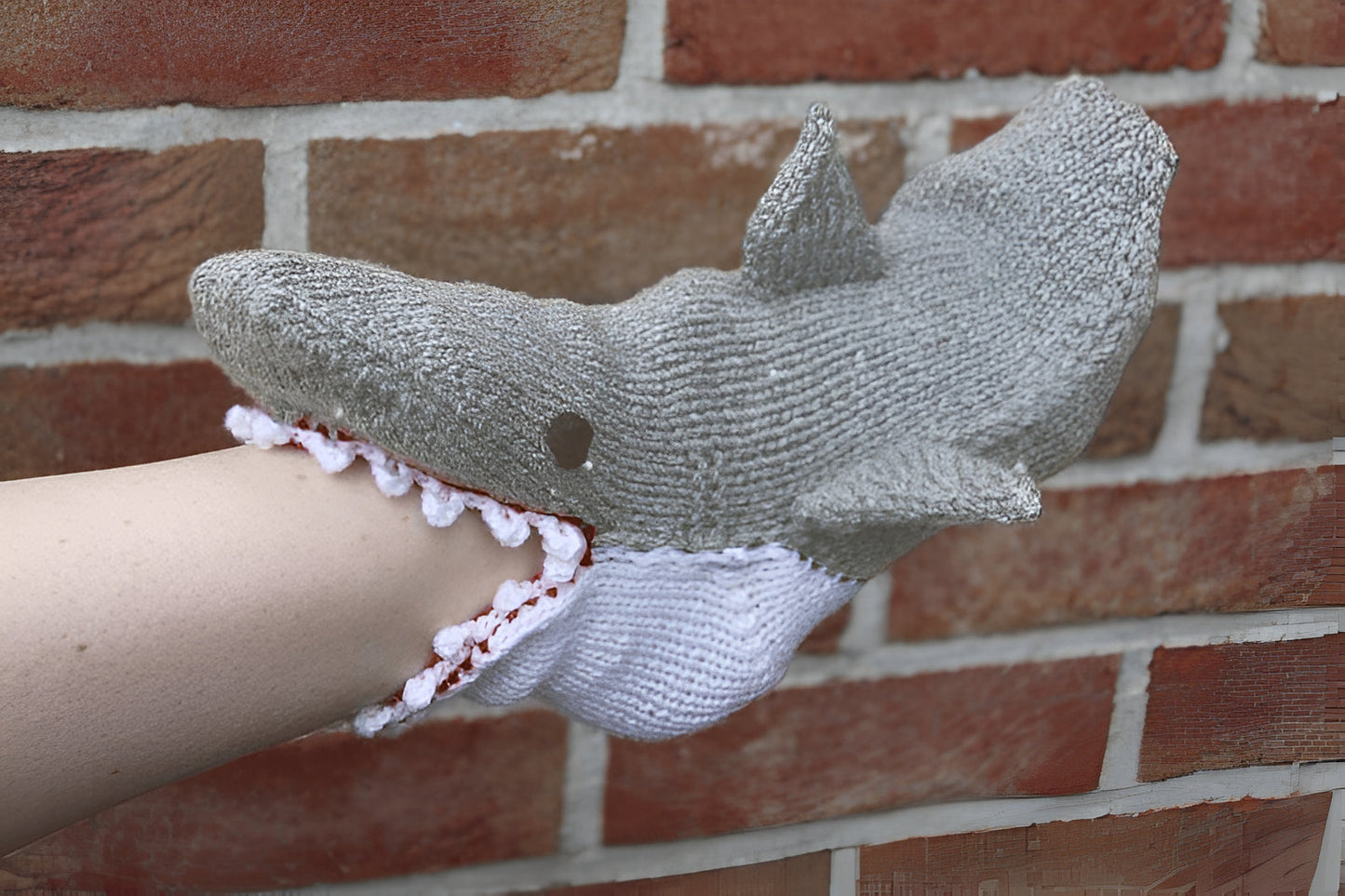 3D Knitted Crocodile Socks - Orthorun