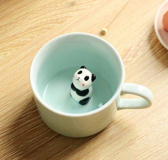 Orthorun | 3D Creative Cartoon Animal Ceramic Mugs