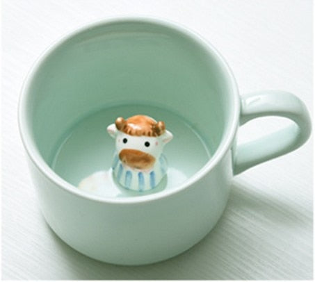 Orthorun | 3D Creative Cartoon Animal Ceramic Mugs