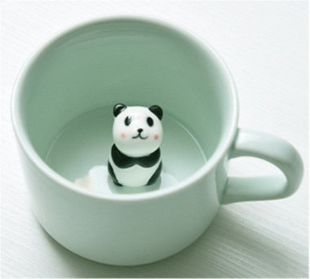 Orthorun | 3D Creative Cartoon Animal Ceramic Mugs