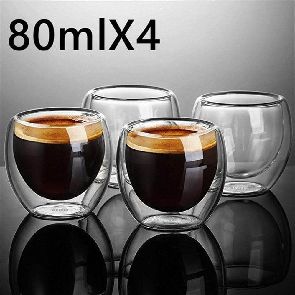 Orthorun | Espresso Double Glass Cup