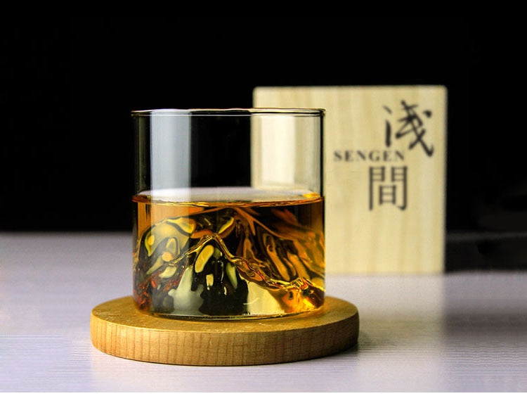 Orthorun | Whiskey Glass Nuchi – Premium Crystal Tumbler for Bourbon & Scotch