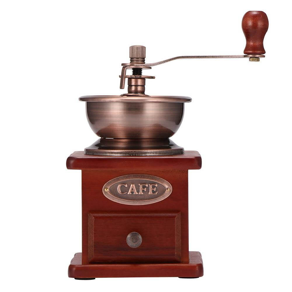 Orthorun | Wooden Antique Manual Coffee Grinder