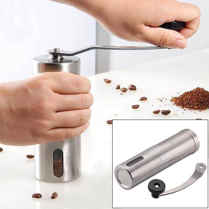 Orthorun | Wooden Antique Manual Coffee Grinder