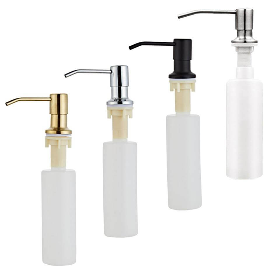 Orthorun | Wall Mounted Soap Dispenser – Stainless Steel for Kitchen & Bathroom