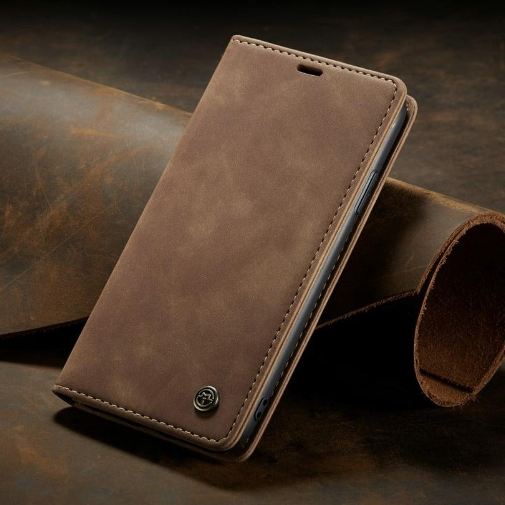 Orthorun | Magnetic Flip Wallet Case for iPhone