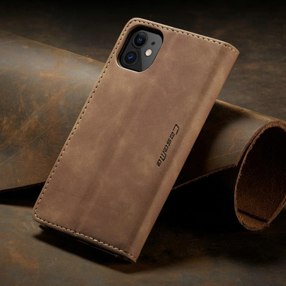 Orthorun | Magnetic Flip Wallet Case for iPhone