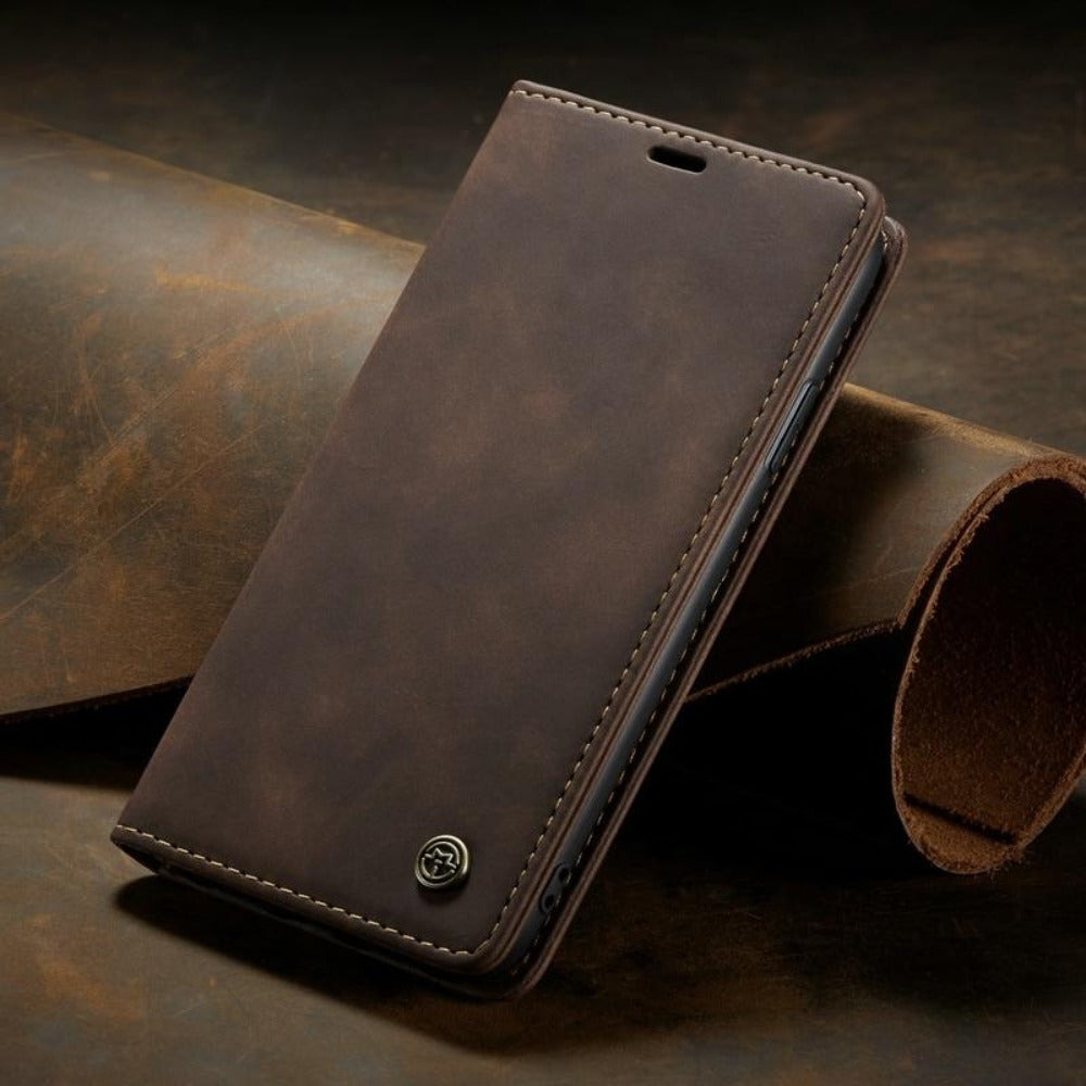 Orthorun | Magnetic Flip Wallet Case for iPhone