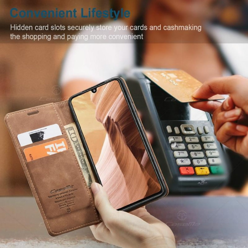 Orthorun | Magnetic Flip Wallet Case for iPhone