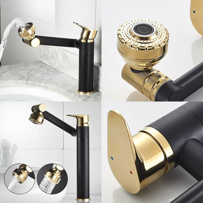 Orthorun | Elegant Luxury Rotating Basin Faucet