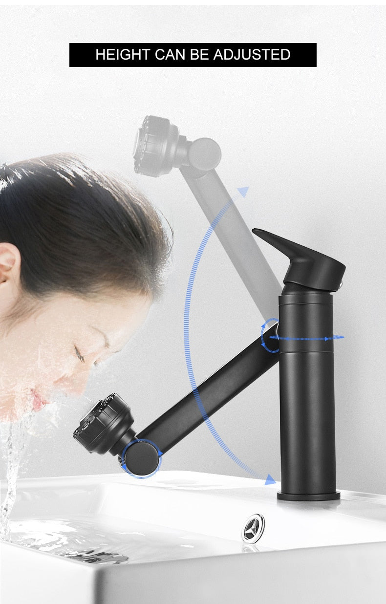 Orthorun | Elegant Luxury Rotating Basin Faucet