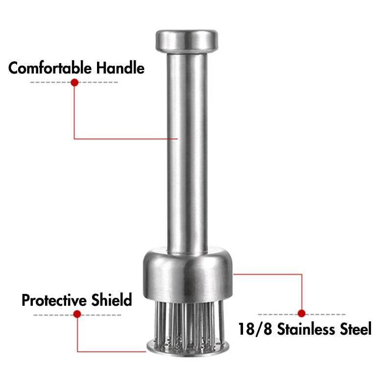 Orthorun | Stainless Steel Ultra Sharp Meat Tenderizer