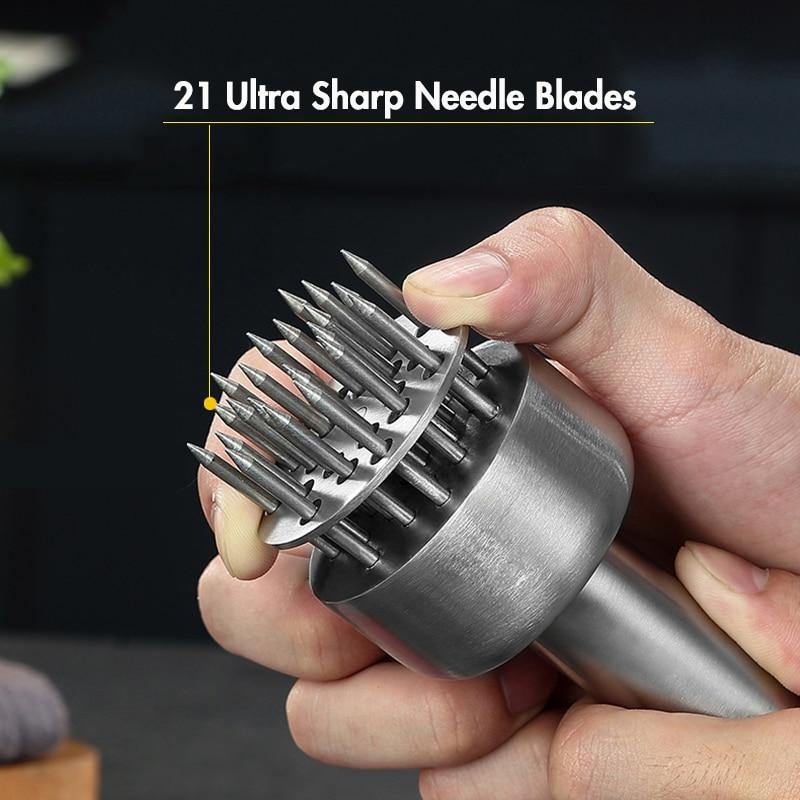 Orthorun | Stainless Steel Ultra Sharp Meat Tenderizer