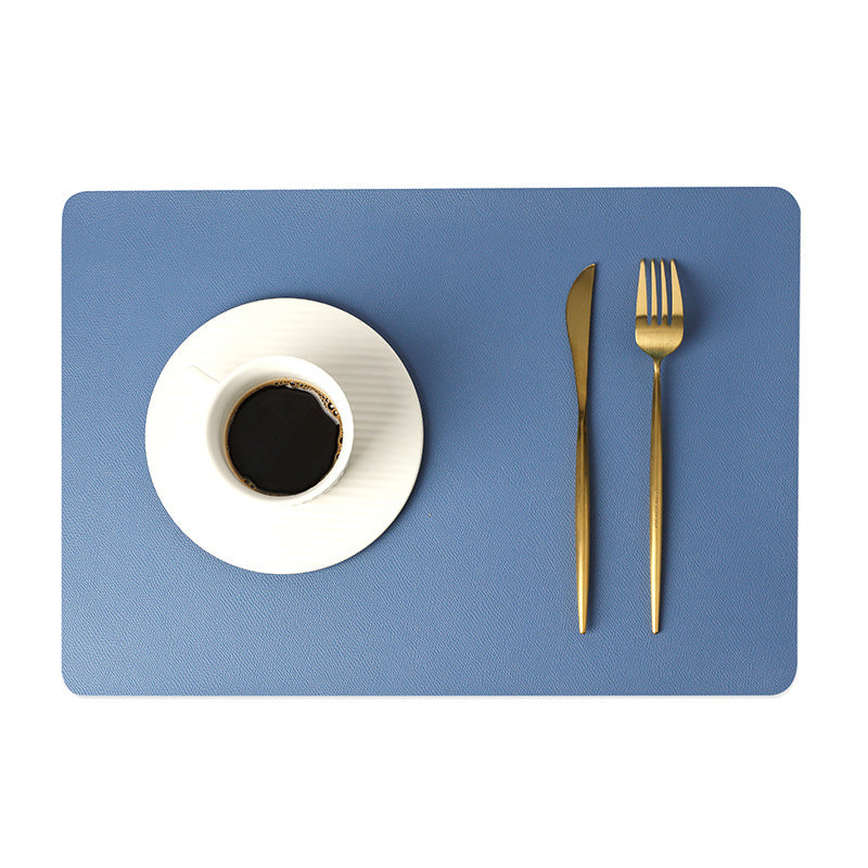 Orthorun | Modern Rectangular Waterproof PU Leather Placemats