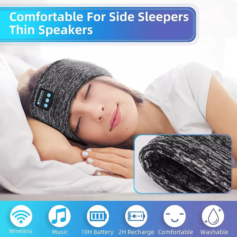 2-in-1 Wireless Sleeping Headphones, Sports Headband, for Sleeping, Workout, Jogging, Insomnia - Orthorun