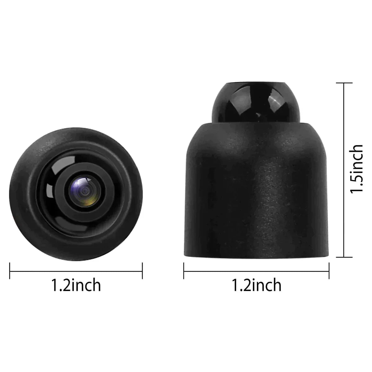 Orthorun | 2-Pack Mini WiFi Security Camera – 1080P HD, 140° Wide-Angle, Night Vision, Motion Detection (32GB SD Included)