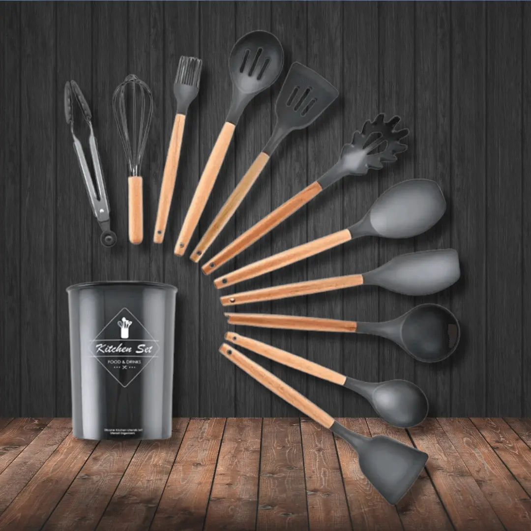 Orthorun | Silicone Kitchen Utensil Set - FlexiChef