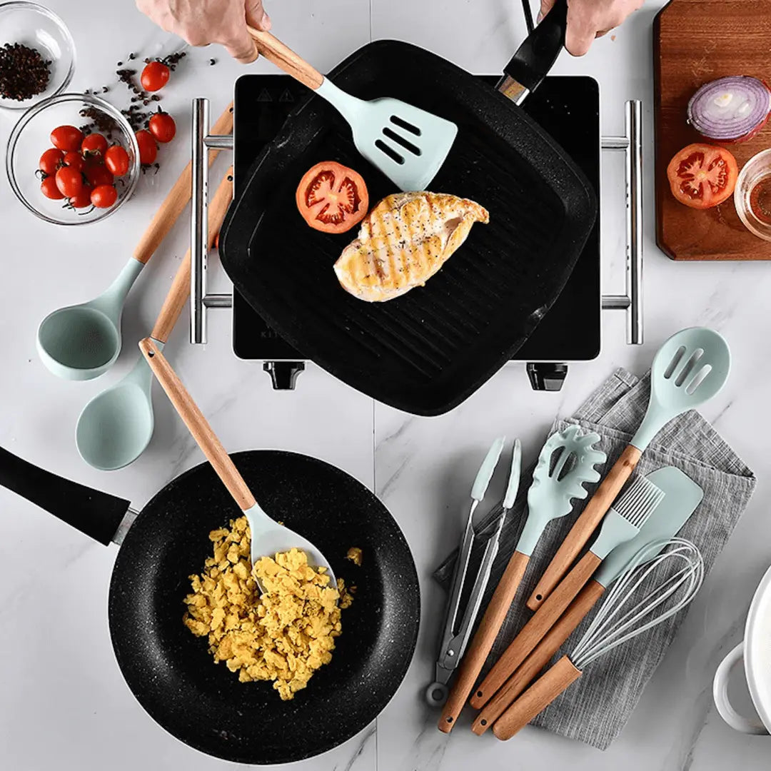 Orthorun | Silicone Kitchen Utensil Set - FlexiChef