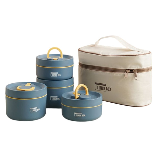 Orthorun | ThermoBox Multi-Layered Insulated Lunchbox – Includes Free Carry Bag