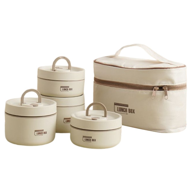 Orthorun | ThermoBox Multi-Layered Insulated Lunchbox – Includes Free Carry Bag