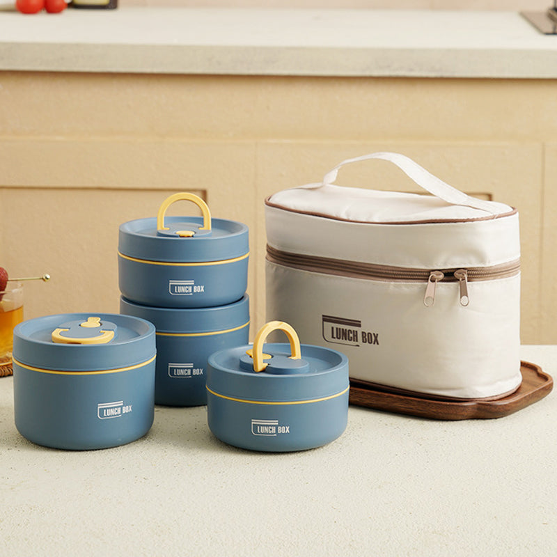 Orthorun | ThermoBox Multi-Layered Insulated Lunchbox – Includes Free Carry Bag