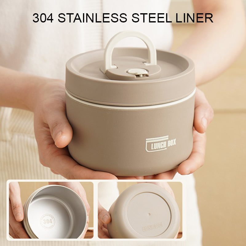 Orthorun | ThermoBox Multi-Layered Insulated Lunchbox – Includes Free Carry Bag