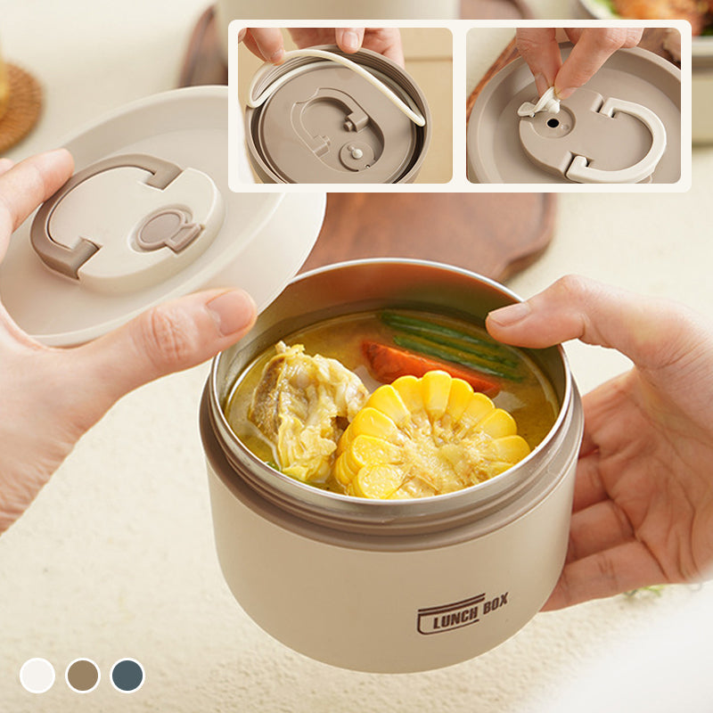 Orthorun | ThermoBox Multi-Layered Insulated Lunchbox – Includes Free Carry Bag