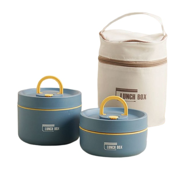 Orthorun | ThermoBox Multi-Layered Insulated Lunchbox – Includes Free Carry Bag