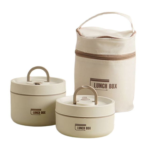Orthorun | ThermoBox Multi-Layered Insulated Lunchbox – Includes Free Carry Bag