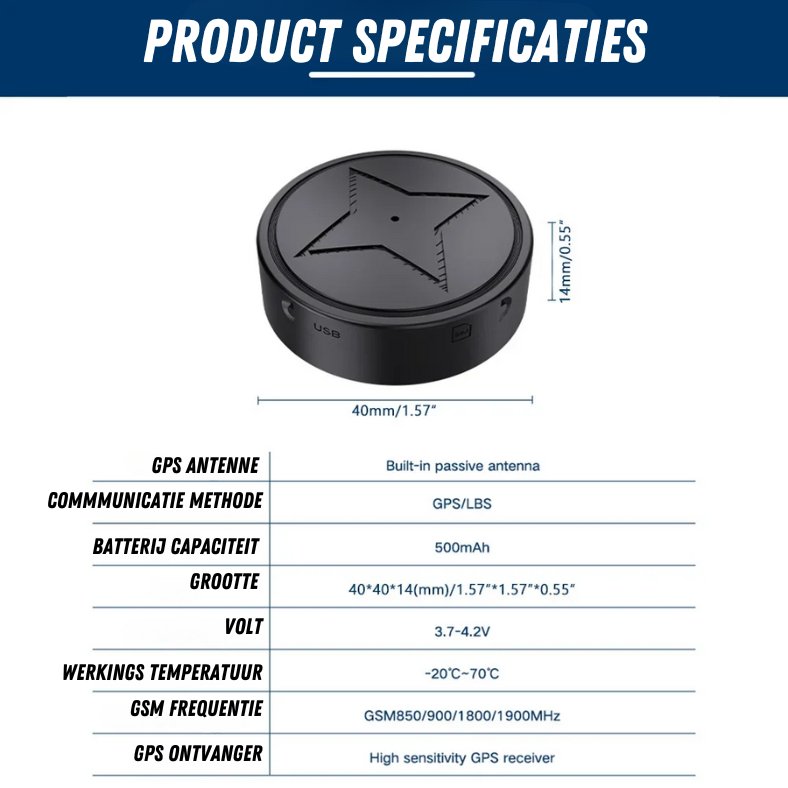 Orthorun | UltraTrack - Strong Magnetic GPS Tracker